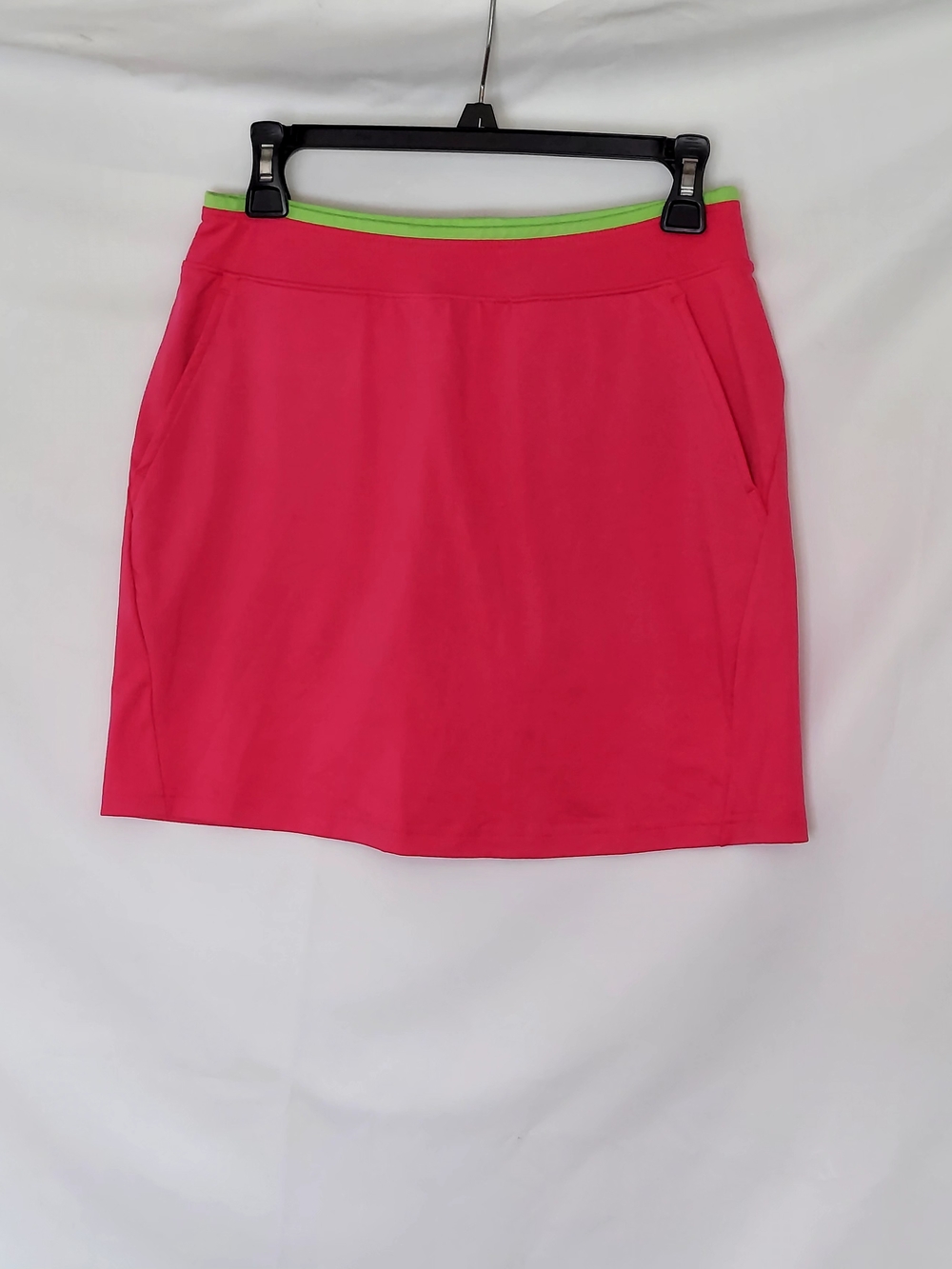 Polo by Ralph Lauren Hot Pink Skort with Lime Waistband